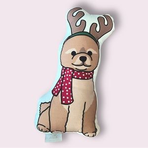 Christmas Dog Pillow